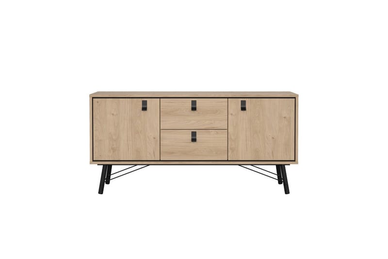 Tadami Skänk 150x40 cm i Trä med Metallben - Beige - Förvaring - Förvaringsmöbler - Sideboard & skänk