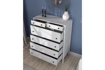 Talven Byrå 108 cm - Natur/Vit - Förvaring - Förvaringsmöbler - Byrå