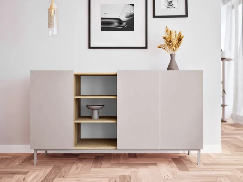 Tavrin Skänk 153x44 cm - Beige - Förvaring - Förvaringsmöbler - Sideboard & skänk