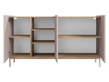 Tavrin Skänk 153x44 cm - Svart - Förvaring - Förvaringsmöbler - Sideboard & skänk