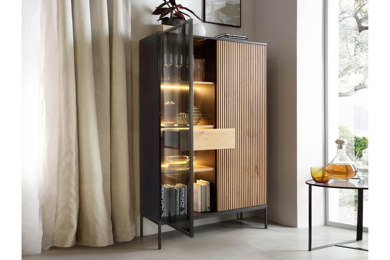 Tenorio Möbelset För Vardagsrum - Beige - Förvaring - Förvaringsmöbler - Möbelset för vardagsrum