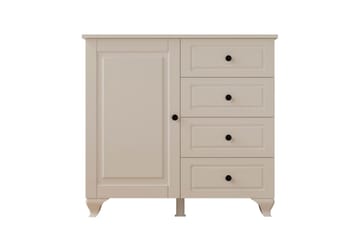 Thoro Hörnbyrå 87 cm - Matt Vit - Förvaring - Förvaringsmöbler - Byrå