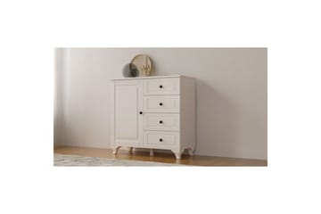 Thoro Hörnbyrå 87 cm - Matt Vit - Förvaring - Förvaringsmöbler - Byrå