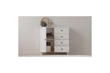 Thoro Hörnbyrå 87 cm - Matt Vit - Förvaring - Förvaringsmöbler - Byrå