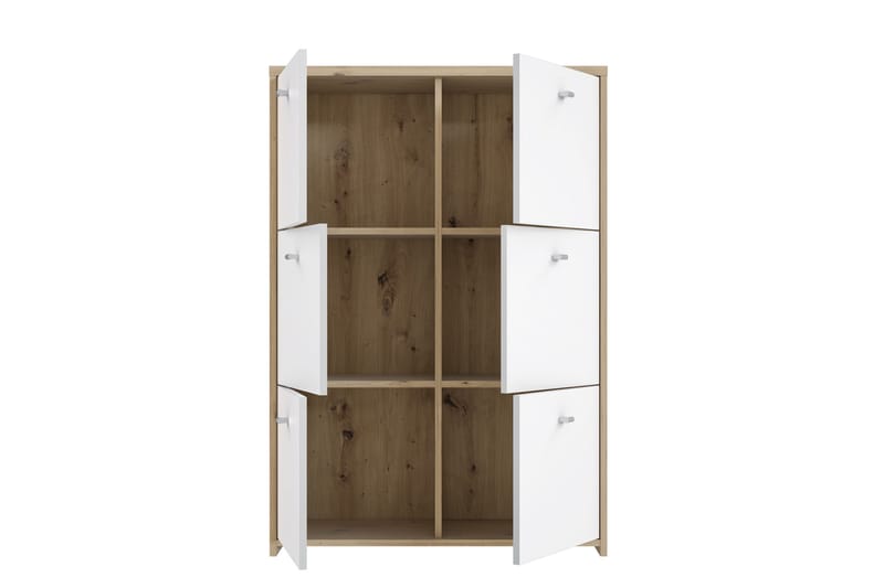 Toledor Sideboard 113x77 cm - Brun/Vit - Förvaring - Förvaringsmöbler - Sideboard & skänk