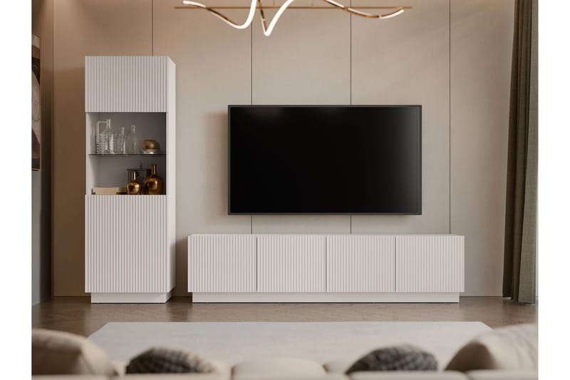 Torvalen Möbelset För Vardagsrum - Beige - Förvaring - Förvaringsmöbler - Möbelset för vardagsrum