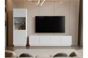 Torvalen Möbelset För Vardagsrum - Vit - Förvaring - Förvaringsmöbler - Möbelset för vardagsrum