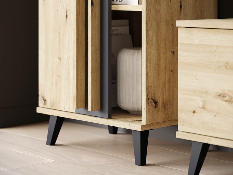 Torvos Möbelset För Vardagsrum - Beige - Förvaring - Förvaringsmöbler - Möbelset för vardagsrum