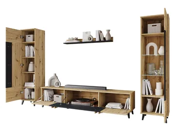 Torvos Möbelset För Vardagsrum - Beige - Förvaring - Förvaringsmöbler - Möbelset för vardagsrum