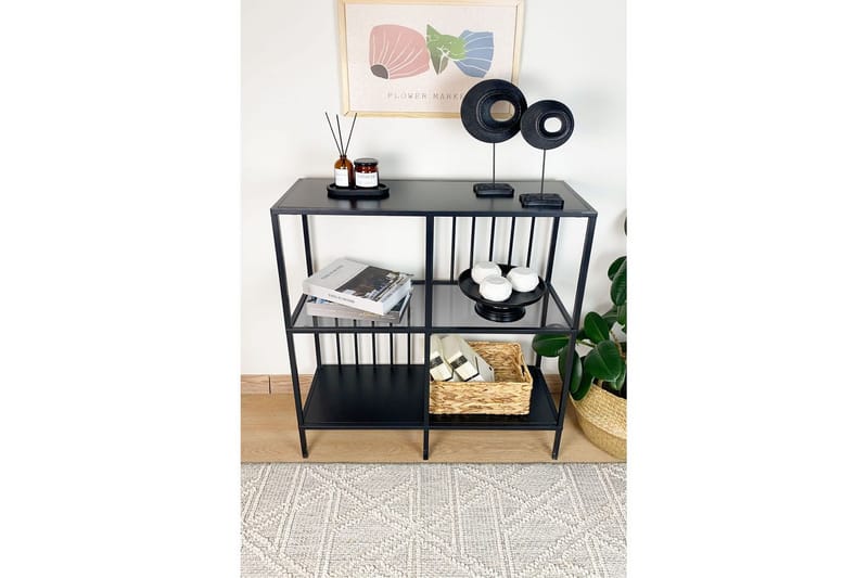 Travos Skänk 80x30 cm - Svart - Förvaring - Förvaringsmöbler - Sideboard & skänk