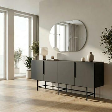 Truvia Konsol 200x77,9x40 cm - Antracit och svart - Förvaring - Förvaringsmöbler - Sideboard & skänk