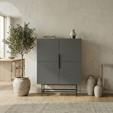 Truvia Sideboard 100x128x40 cm - antracit svart - Förvaring - Förvaringsmöbler - Sideboard & skänk