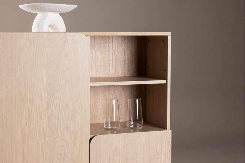 Tyresö Rektangulär Sideboard i Trä - Beige - Förvaring - Förvaringsmöbler - Sideboard & skänk