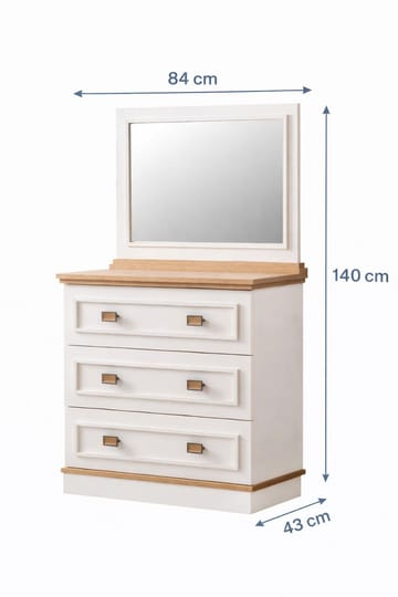 Ulmar Byrå 84 cm - Förvaring - Förvaringsmöbler - Byrå