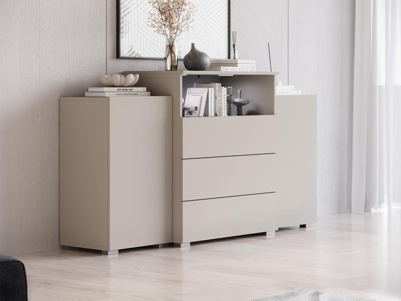 Urbanie Byrå 150 cm - beige - Förvaring - Förvaringsmöbler - Sideboard & skänk