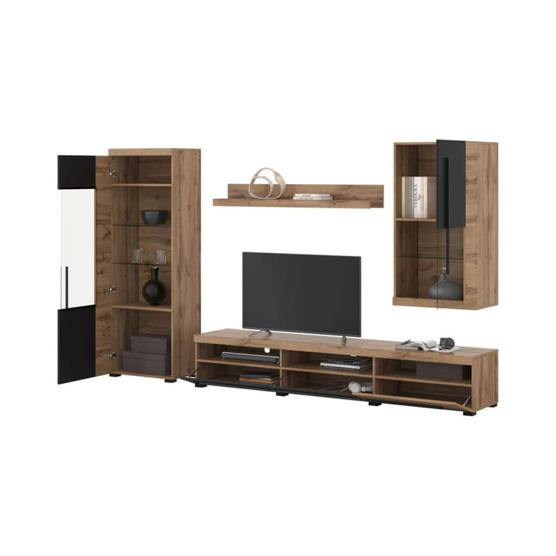 Väggenhet Roger 4 delar - Wotan Ek - Förvaring - Förvaringsmöbler - Möbelset för vardagsrum