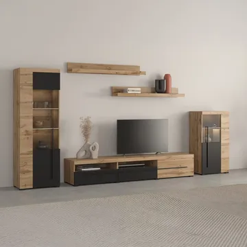 Väggenhet Roger 5 delar - Wotan Ek - Förvaring - Förvaringsmöbler - Möbelset för vardagsrum
