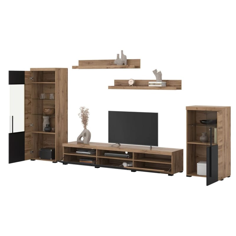 Väggenhet Roger 5 delar - Wotan Ek - Förvaring - Förvaringsmöbler - Möbelset för vardagsrum