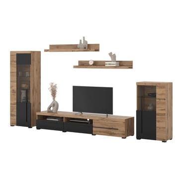 Väggenhet Roger 5 delar - Wotan Ek - Förvaring - Förvaringsmöbler - Möbelset för vardagsrum