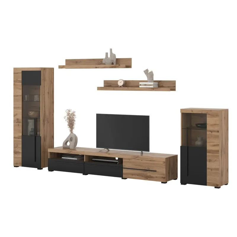 Väggenhet Roger 5 delar - Wotan Ek - Förvaring - Förvaringsmöbler - Möbelset för vardagsrum