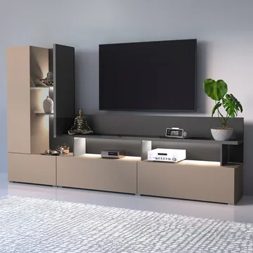 Väggenhet Serio - Förvaring - Förvaringsmöbler - Möbelset för vardagsrum