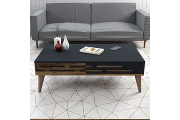 Valensiya Möbelset För Vardagsrum - Valnöt/Antracit - Förvaring - Förvaringsmöbler - Möbelset för vardagsrum