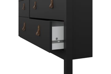 Vallvidera Byrå 159,6 cm - Svart - Förvaring - Förvaringsmöbler - Byrå