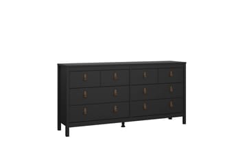 Vallvidera Byrå 159,6 cm - Svart - Förvaring - Förvaringsmöbler - Byrå