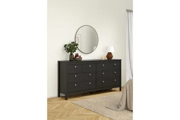 Vallvidera Byrå 159,6 cm - Svart - Förvaring - Förvaringsmöbler - Byrå