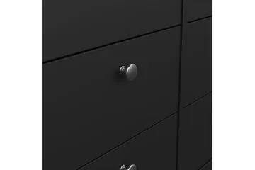 Vallvidera Byrå 159,6 cm - Svart - Förvaring - Förvaringsmöbler - Byrå