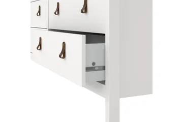 Vallvidera Byrå 160 cm - Vit - Förvaring - Förvaringsmöbler - Byrå