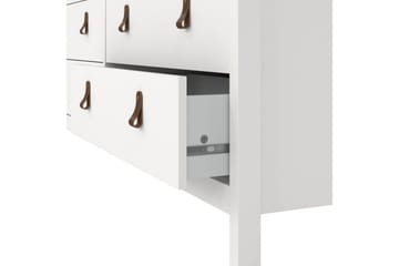 Vallvidera Byrå 160 cm - Vit - Förvaring - Förvaringsmöbler - Byrå