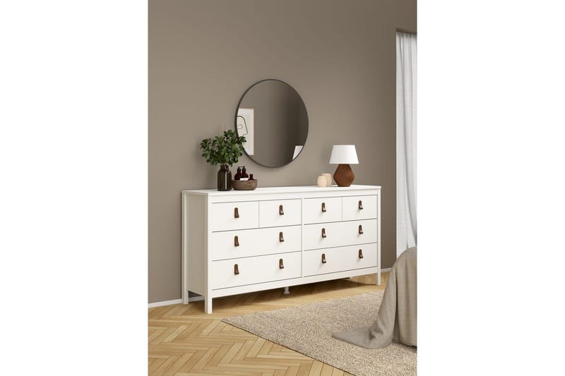 Vallvidera Byrå 160 cm - Vit - Förvaring - Förvaringsmöbler - Byrå