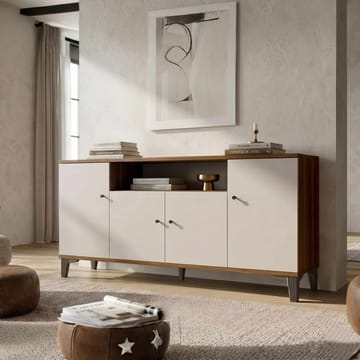 Valren Konsolbord 180x85x44,5 cm - Valnöt - Förvaring - Förvaringsmöbler - Sideboard & skänk