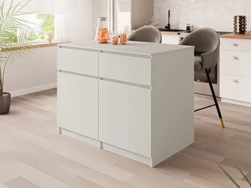 Valricon Köksö 120 cm - beige - Förvaring - Förvaringsmöbler - Köksö