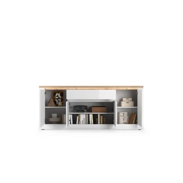 Vandesar Skänk 207 cm - Natur/Vit - Förvaring - Förvaringsmöbler - Sideboard & skänk