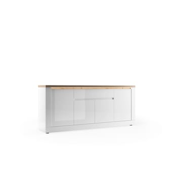 Vandesar Skänk 207 cm - Natur/Vit - Förvaring - Förvaringsmöbler - Sideboard & skänk