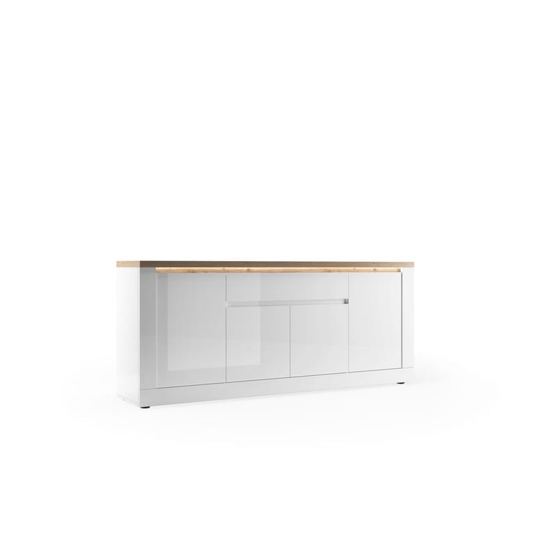 Vandesar Skänk 207 cm - Natur/Vit - Förvaring - Förvaringsmöbler - Sideboard & skänk