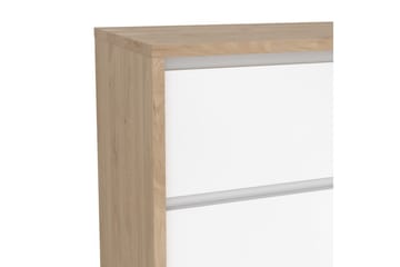 Varun Skänk 119x48 cm - Vit/Natur - Förvaring - Förvaringsmöbler - Sideboard & skänk