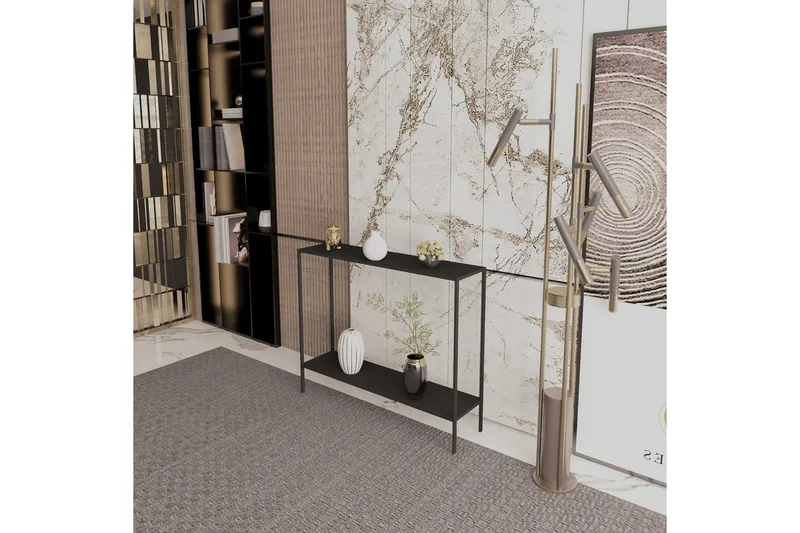 Vellavie Skänk 83x21 cm - Svart - Förvaring - Förvaringsmöbler - Sideboard & skänk