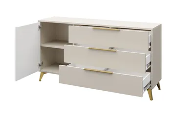 Vemdalen Möbelset För Vardagsrum - Sand beige - Förvaring - Förvaringsmöbler - Möbelset för vardagsrum