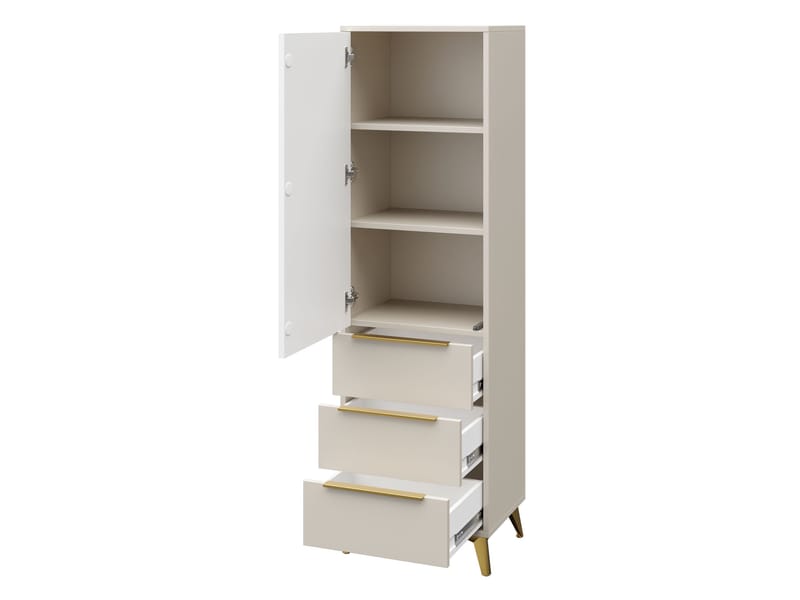 Vemdalen Möbelset vardagsrum - tv-bänk, bokhylla, skänk och soffbord - brun - Förvaring - Förvaringsmöbler - Möbelset för vardagsrum