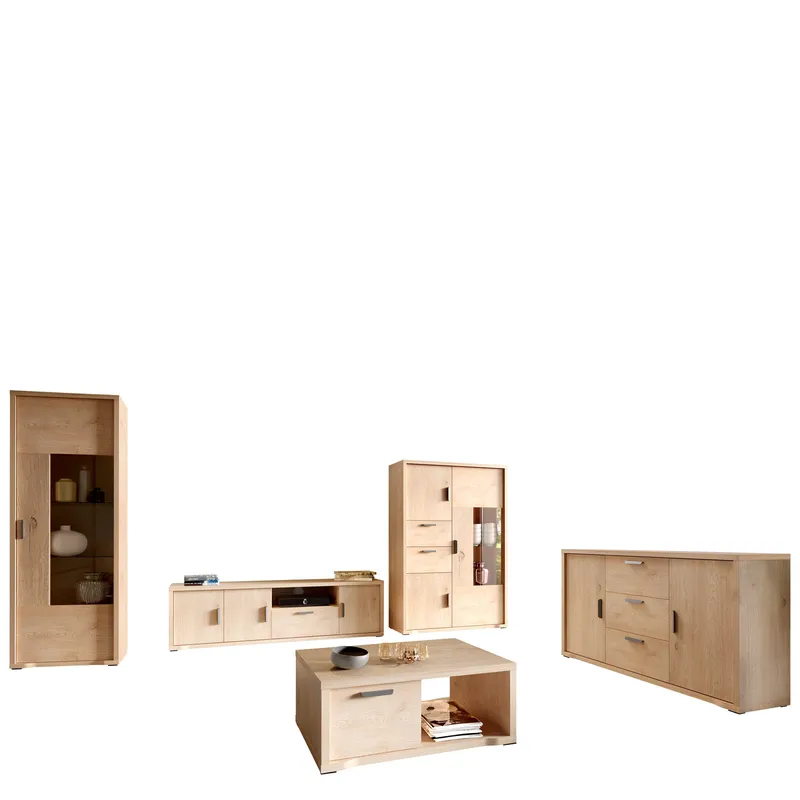 Veyricus Möbelset för Vardagsrum - Förvaring - Förvaringsmöbler - Möbelset för vardagsrum