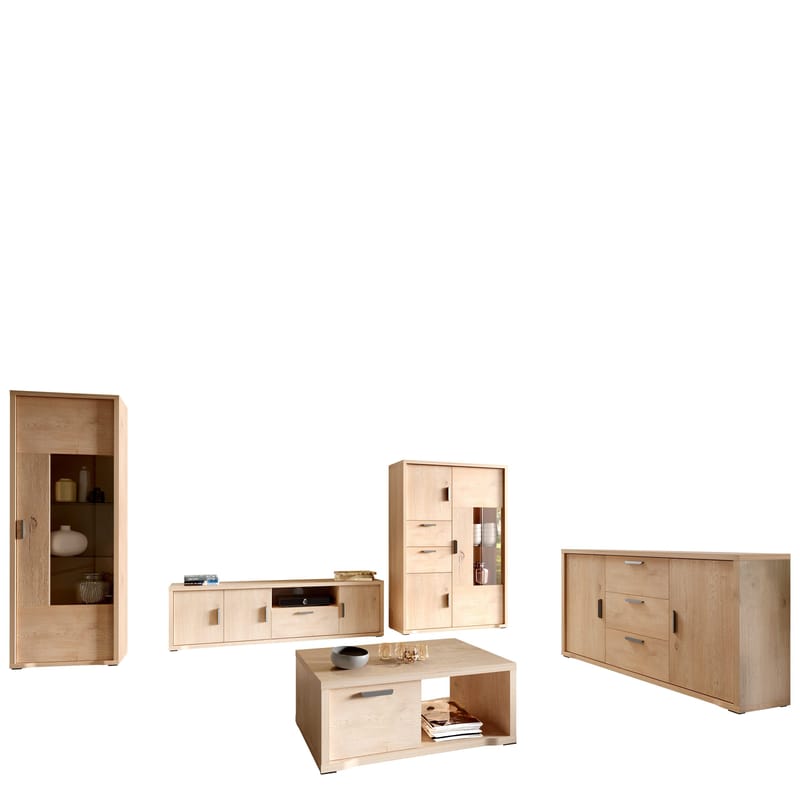 Veyricus Möbelset för Vardagsrum - Förvaring - Förvaringsmöbler - Möbelset för vardagsrum