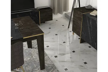 Veyron Möbelset För Vardagsrum - Svart/Guld - Förvaring - Förvaringsmöbler - Möbelset för vardagsrum