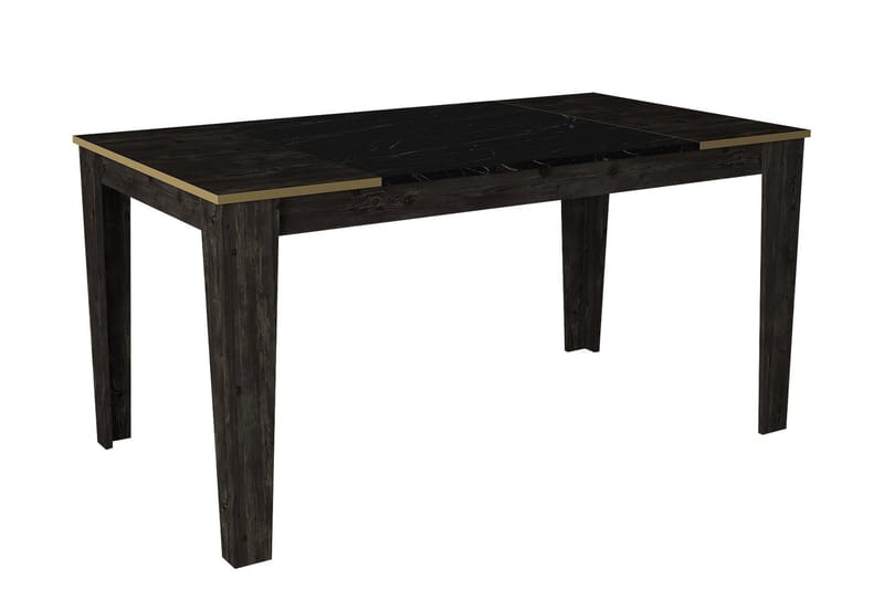 Veyron Möbelset För Vardagsrum - Svart/Guld - Förvaring - Förvaringsmöbler - Möbelset för vardagsrum