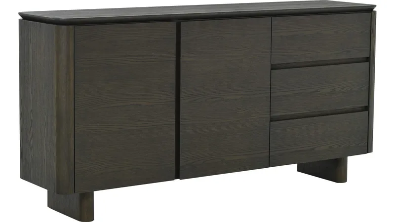 Vilnor Sideboard 160 cm, brunlackad ek