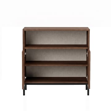 Vindor Sideboard 80x80x40 cm - Milano Walnut och svart - Förvaring - Förvaringsmöbler - Sideboard & skänk