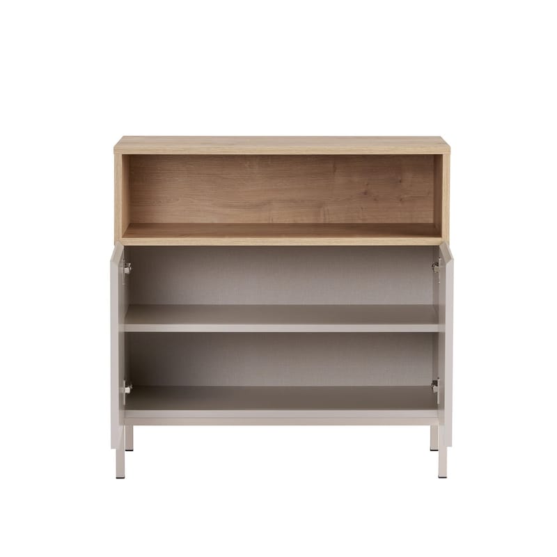 Vindor Sideboard 80x80x40 cm - Sandsten Safir Ek - Förvaring - Förvaringsmöbler - Sideboard & skänk