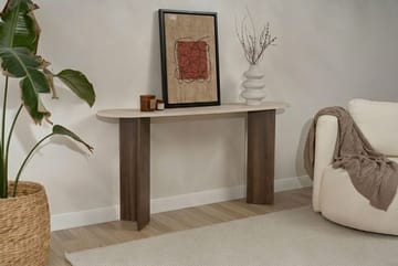 Yeno Sideboard 150x75x35 cm - Travertin, Venezia-valnöt - Förvaring - Förvaringsmöbler - Sideboard & skänk